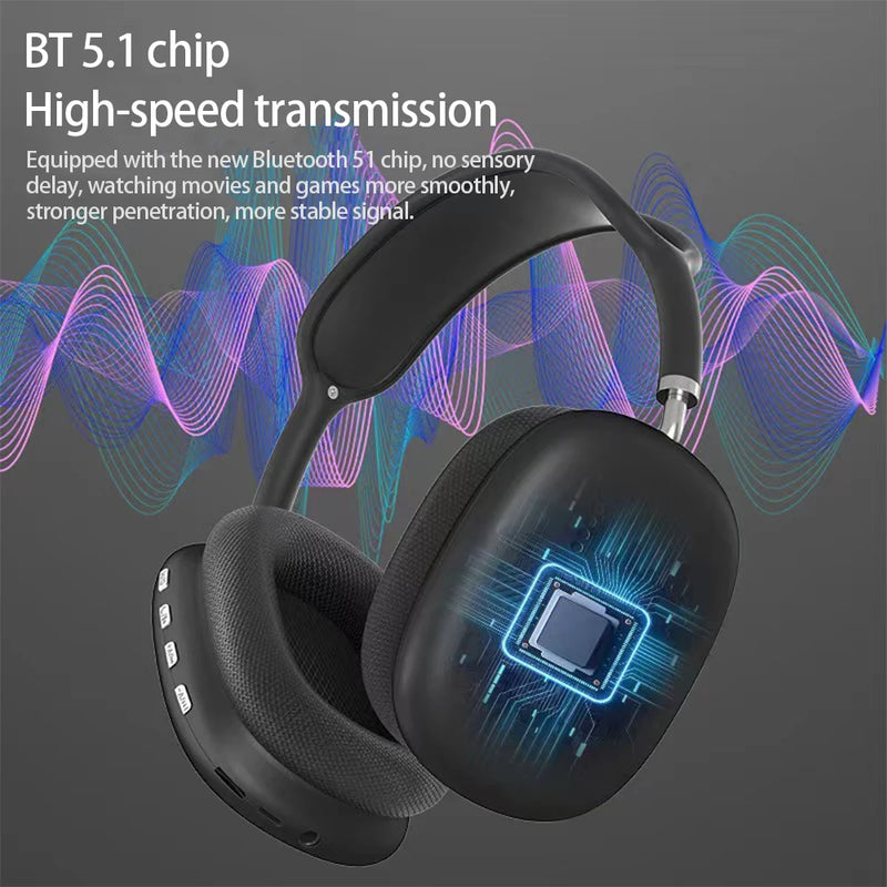 Fone de Ouvidos P9 Wireless Bluetooth