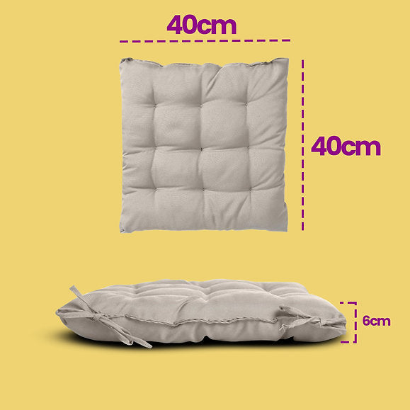 Assento Para Cadeira 40X40 cm Tecido Oxford Liso 100% Poliéster Várias Cores (