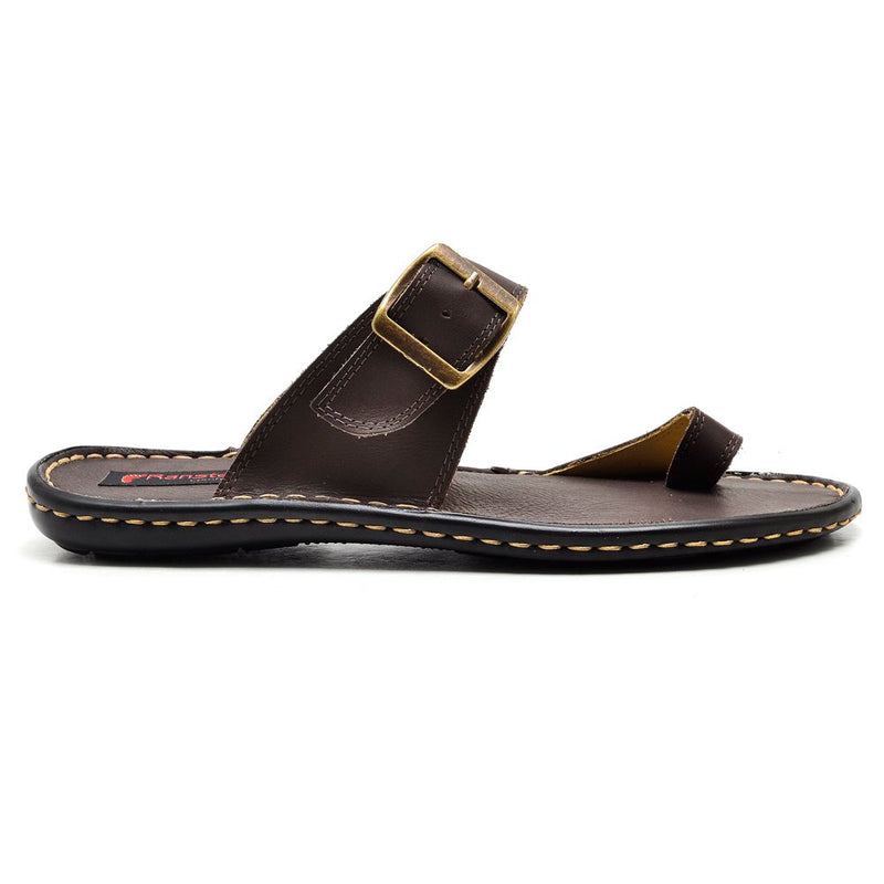 Chinelo Masculino Conforto Couro (RT0803FLYCFE)