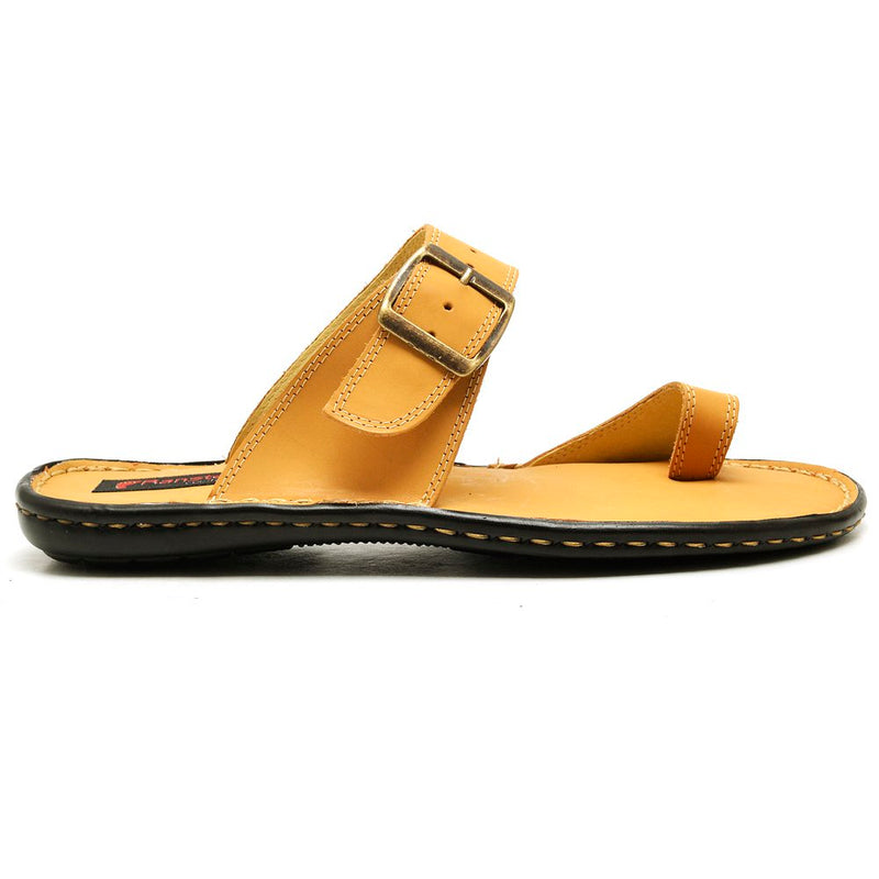 Chinelo Masculino Conforto Couro Whisky (RT0803FLYWSK)