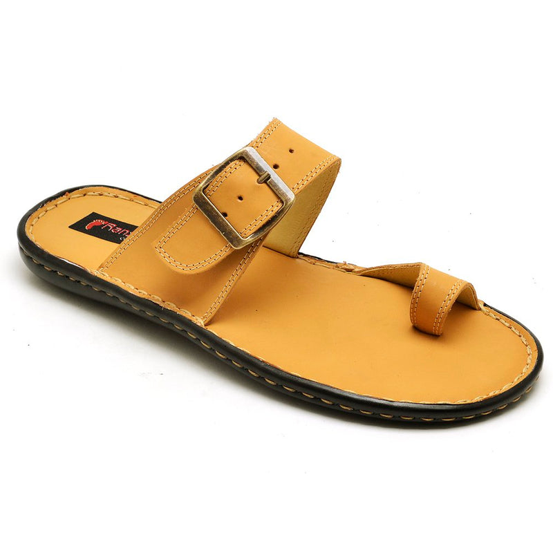 Chinelo Masculino Conforto Couro Whisky (RT0803FLYWSK)