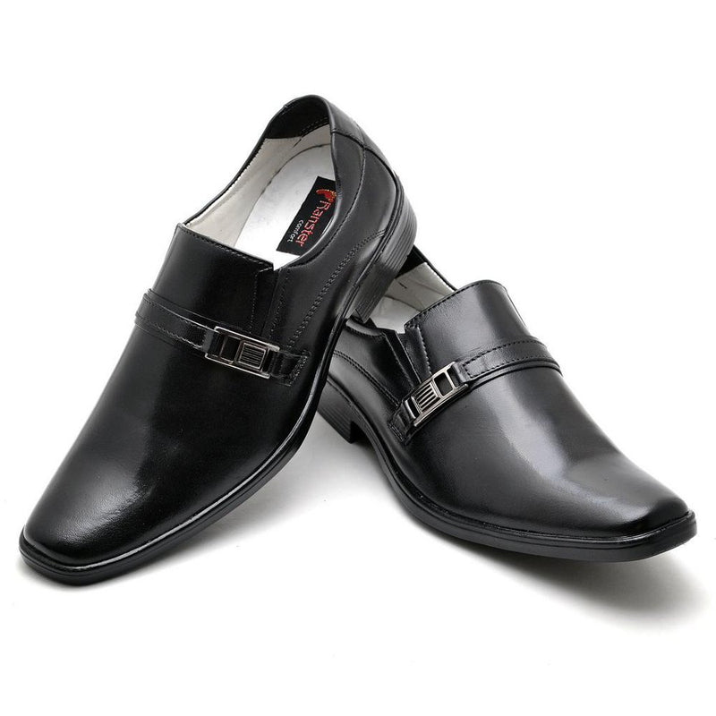 Sapato Conforto Couro Masculino  012 (RT0012MSTPTO)