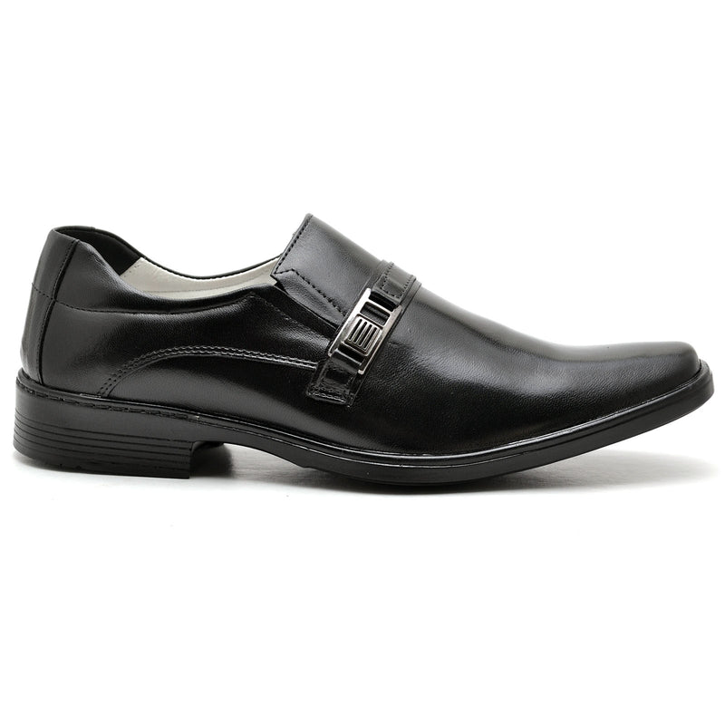Sapato Conforto Couro Masculino  012 (RT0012MSTPTO)