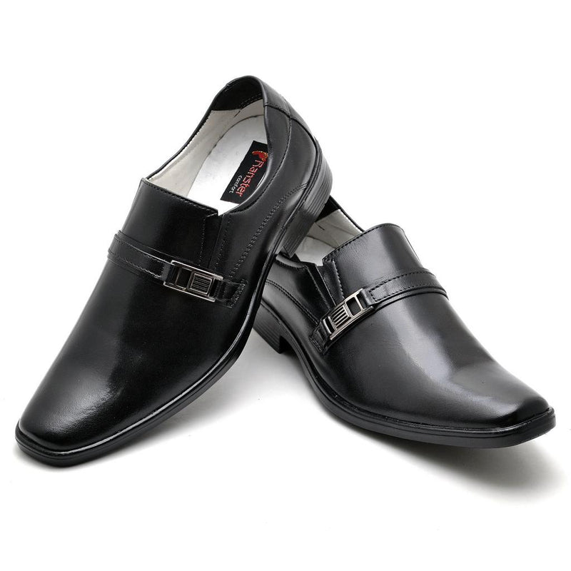 Sapato Conforto Couro Masculino  012 (RT0012MSTPTO)