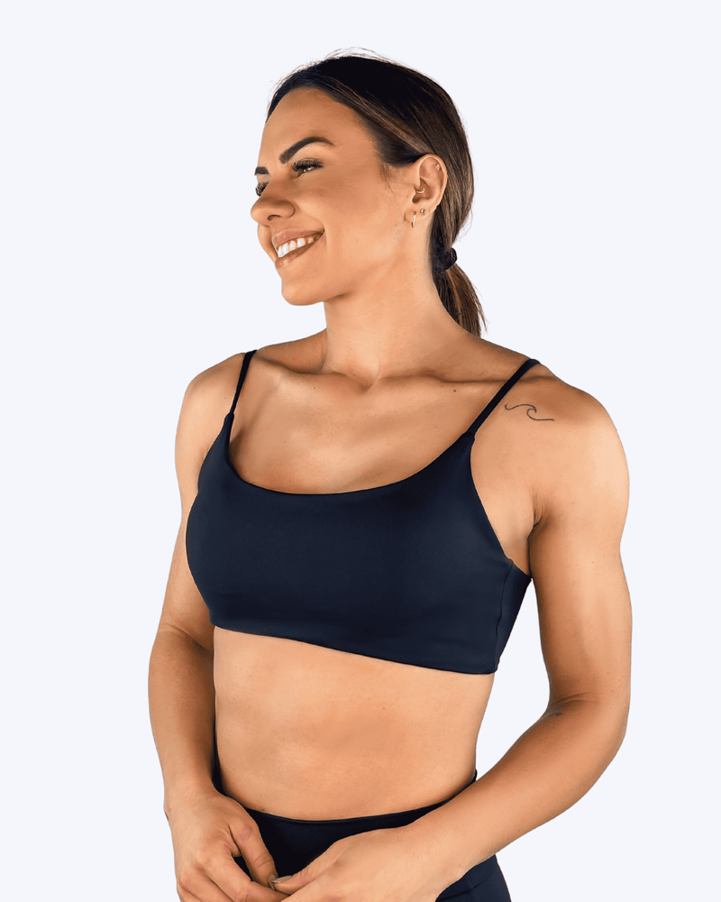 TOP LISO FIT VERA - PRETO - P (LS.T24055-18-P)