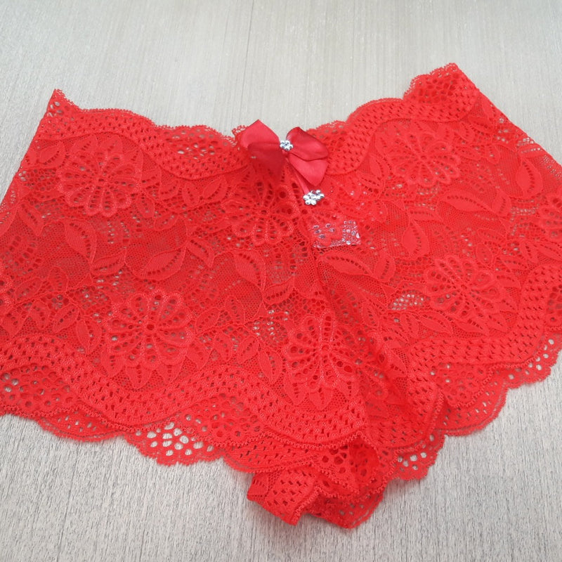 Caleçon Renda e Laço (LBR6110)