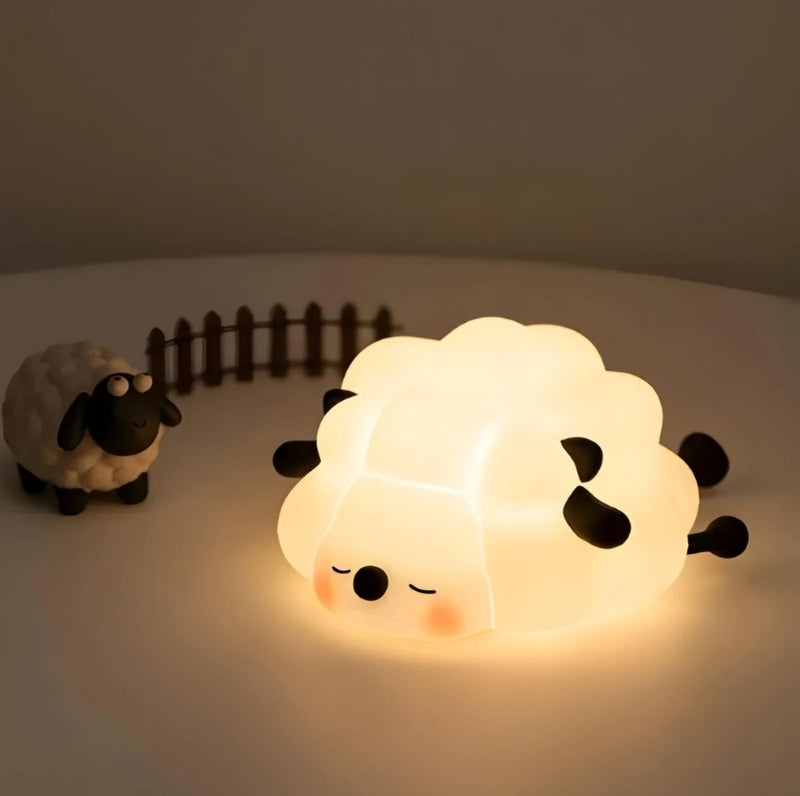 Luminária Infantil Abajur LED Siliconado Ovelha AKL-L005 (LUMINAKLL005)