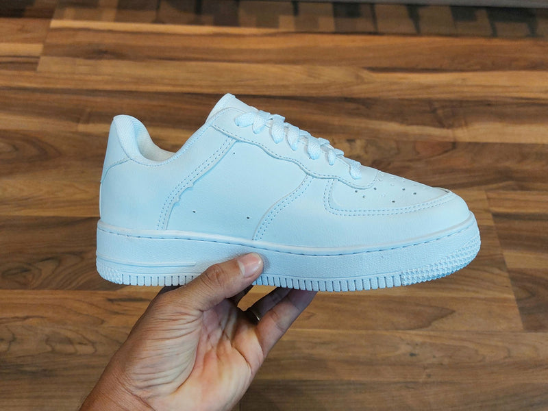 Tênis Feminino Casual Air Branco -  D011 Branco (D011-Branco)