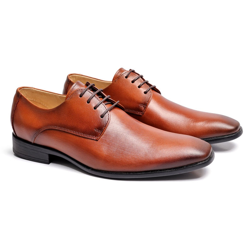 Sapato Social Oxford Cromo Argentino Caramelo (YTH756CRMCML)